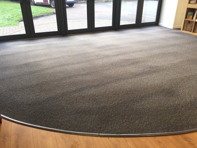 Reception after SJS carpet cleaning